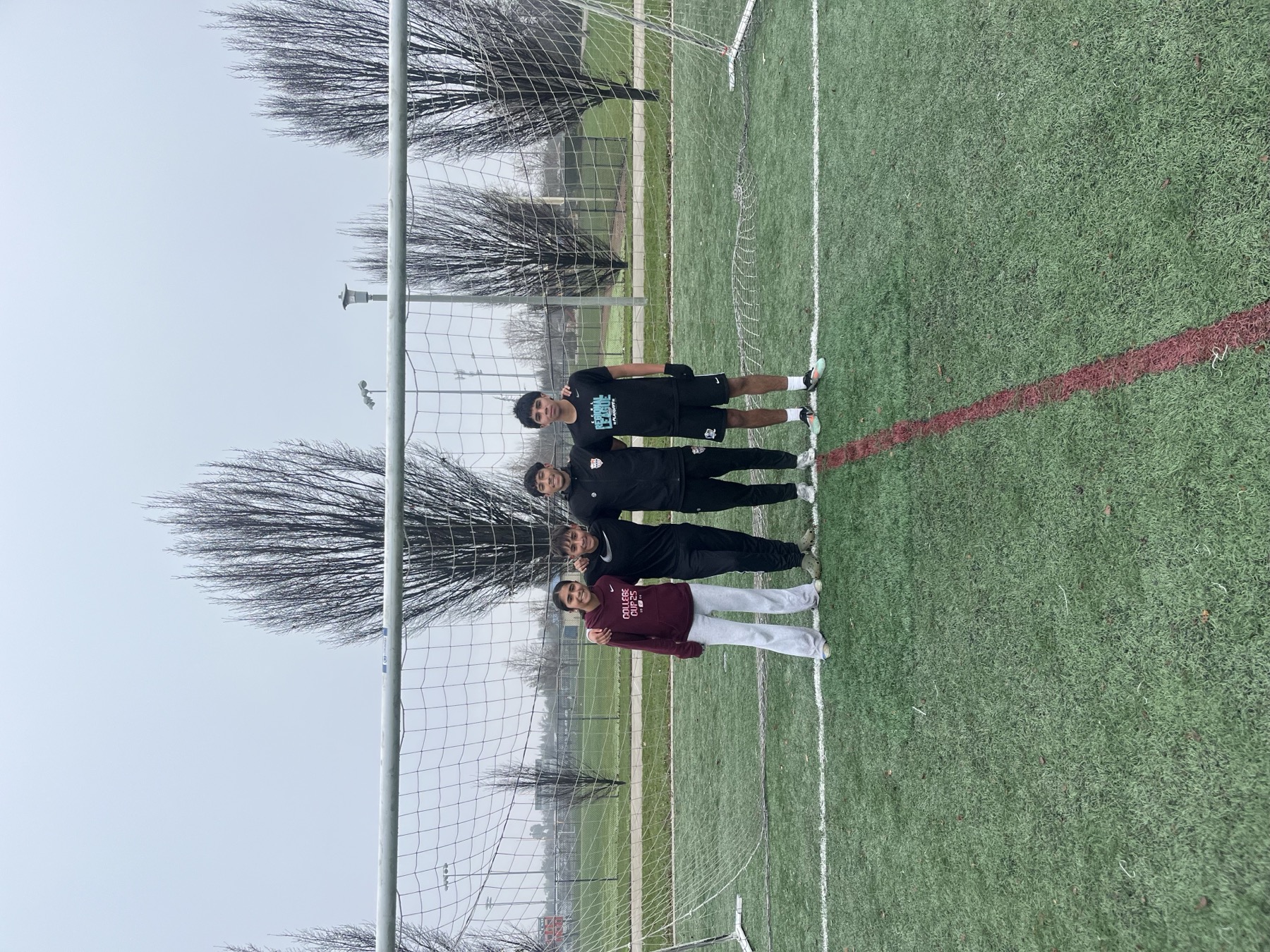 JC2 Trainings group on the field